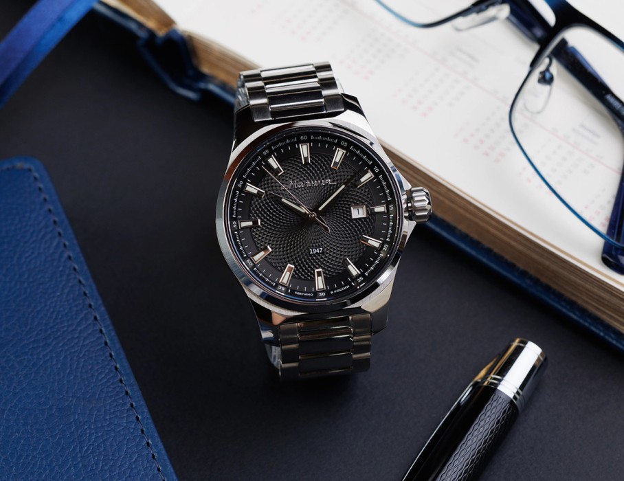 гранд tcb 2416 42 мм автоподзавод вид сбоку