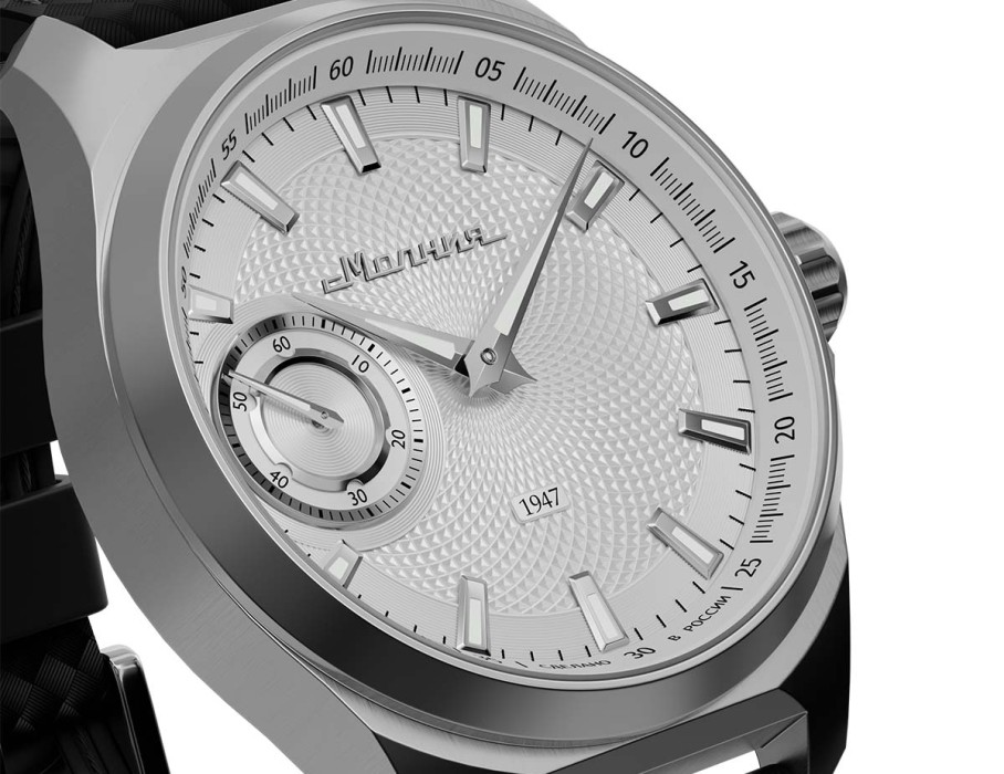 гранд tcb 3603 42 мм ручной завод вид слева