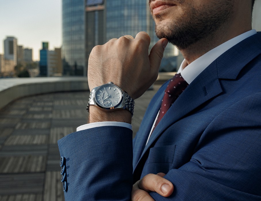 гранд tcb 3603 42 мм ручной завод спереди