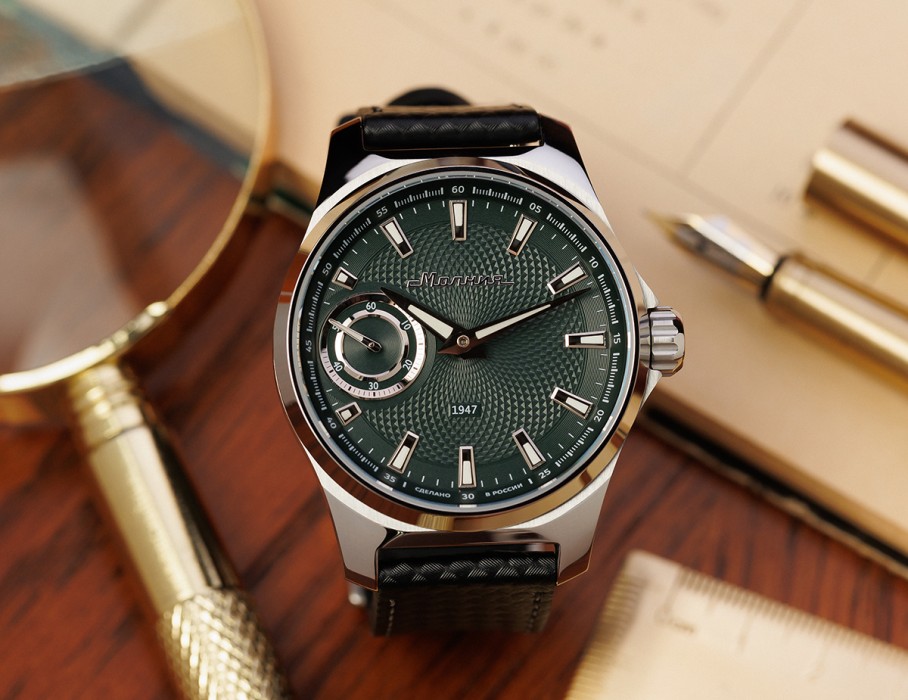 гранд tcb 3603 42 мм ручной завод вид сбоку