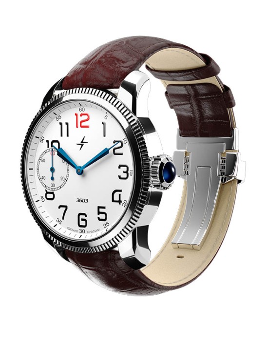 green ray 3603 44 мм ручной подзавод от бренда молния вид слева