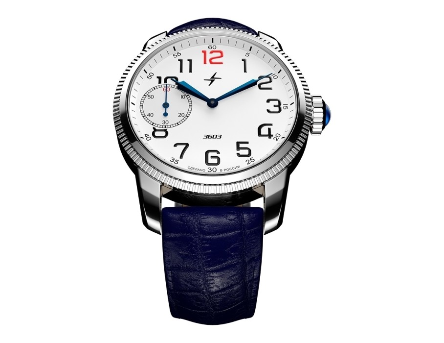 green ray 3603 44 мм ручной подзавод из россии вид сбоку