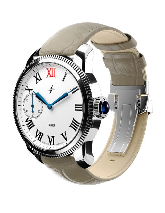 green ray 3603 44 мм ручной подзавод от бренда молния вид слева