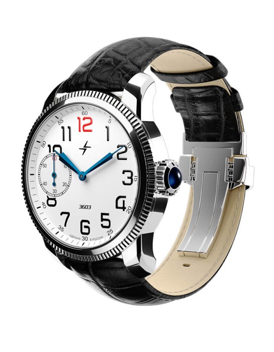 green ray 3603 44 мм ручной подзавод от бренда молния вид слева