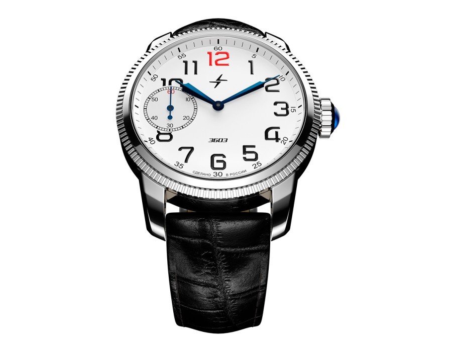 green ray 3603 44 мм ручной подзавод из россии вид сбоку