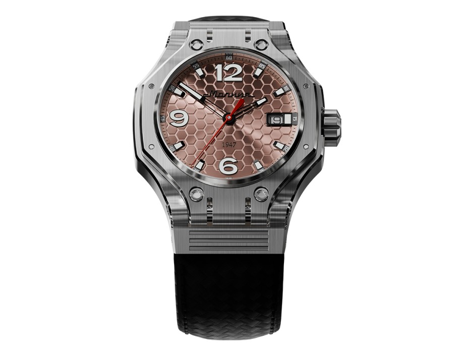 hyron tcb 8215 44 мм автоподзавод из россии вид сбоку