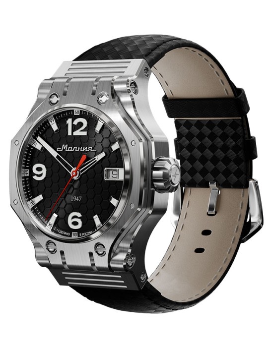 hyron tcb 8215 44 мм автоподзавод от бренда молния вид слева