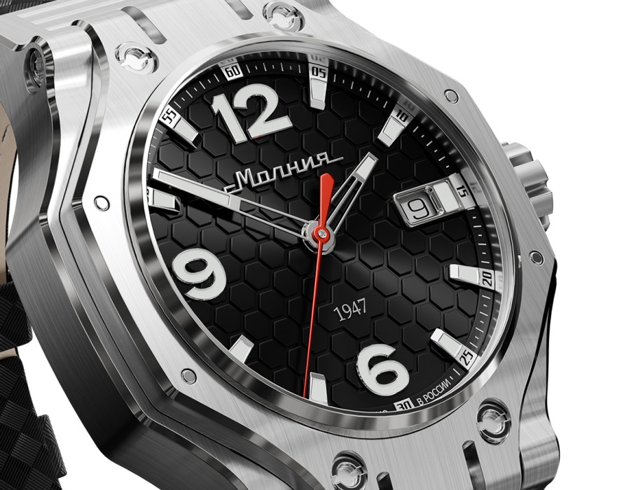 hyron tcb 8215 44 мм автоподзавод универсального стиля с лицевой стороны