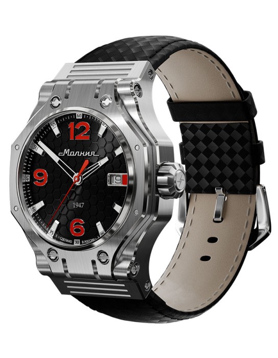 hyron tcb 8215 44 мм автоподзавод от бренда молния вид слева