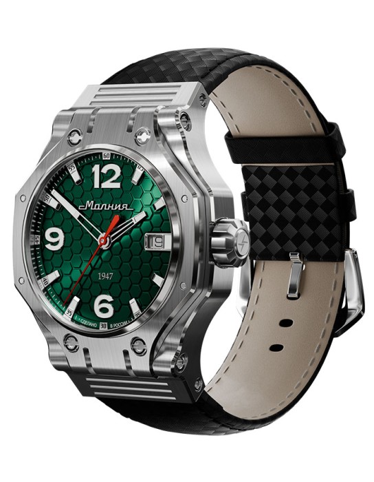 hyron tcb 8215 44 мм автоподзавод от бренда молния вид слева