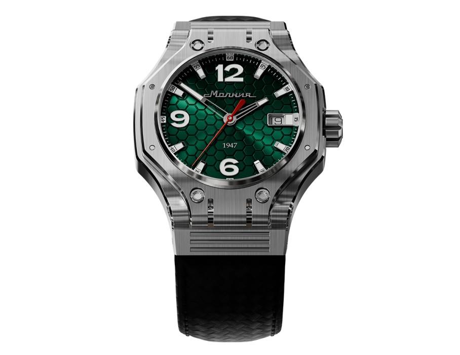 hyron tcb 8215 44 мм автоподзавод из россии вид сбоку