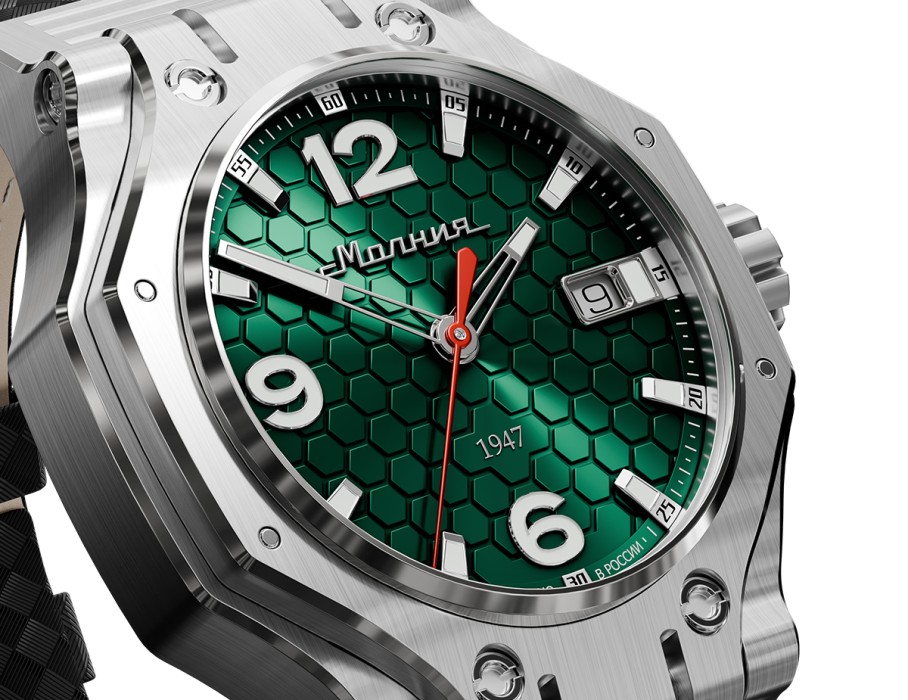 hyron tcb 8215 44 мм автоподзавод универсального стиля с лицевой стороны