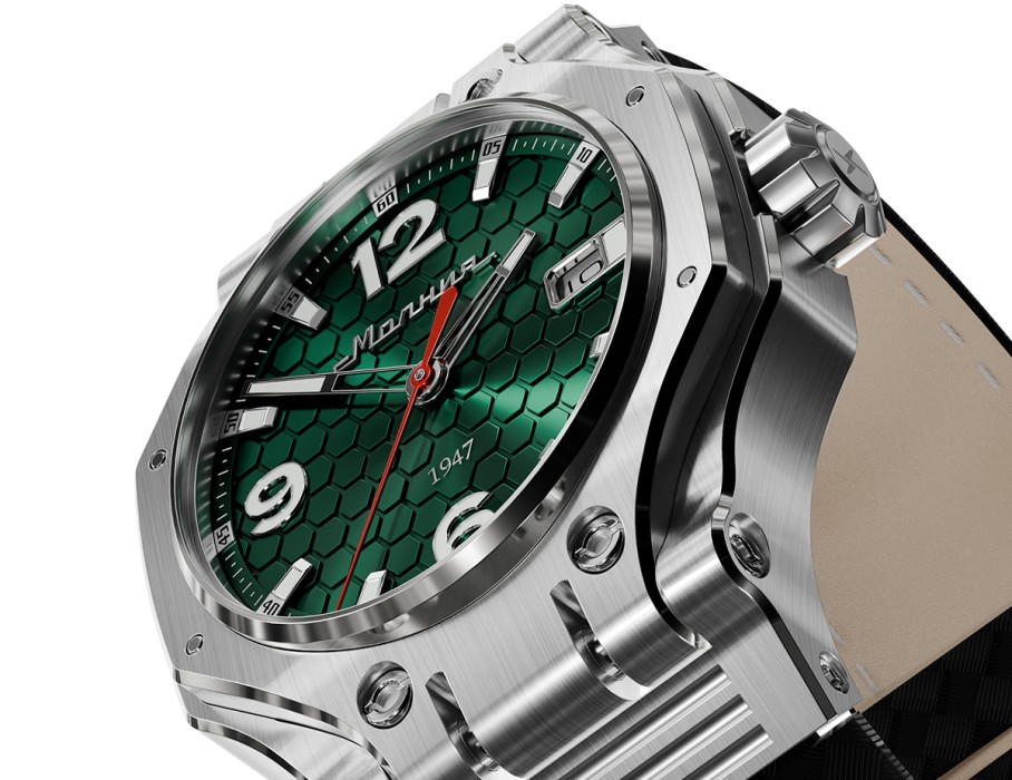 hyron tcb 8215 44 мм автоподзавод для взрослого возраста с изнаночной стороны