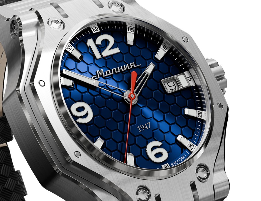 hyron tcb 8215 44 мм автоподзавод универсального стиля с лицевой стороны