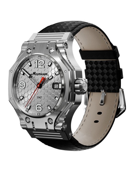 hyron tcb 8215 44 мм автоподзавод от бренда молния вид слева