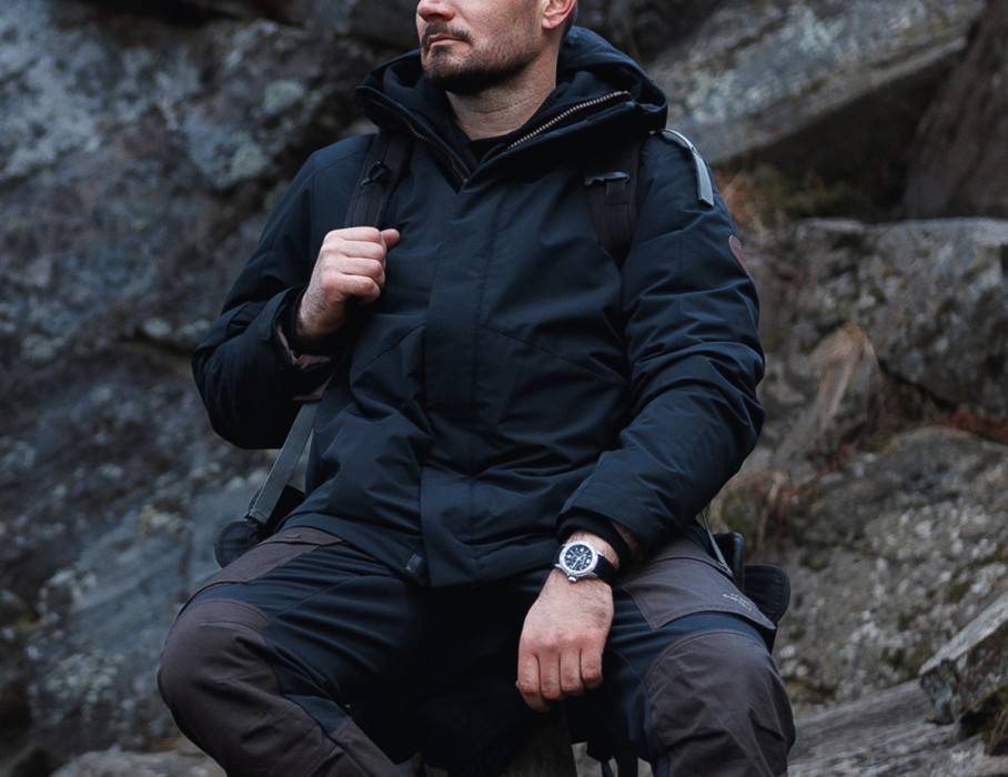 пилигрим 8215 42 мм автоподзавод с лицевой стороны