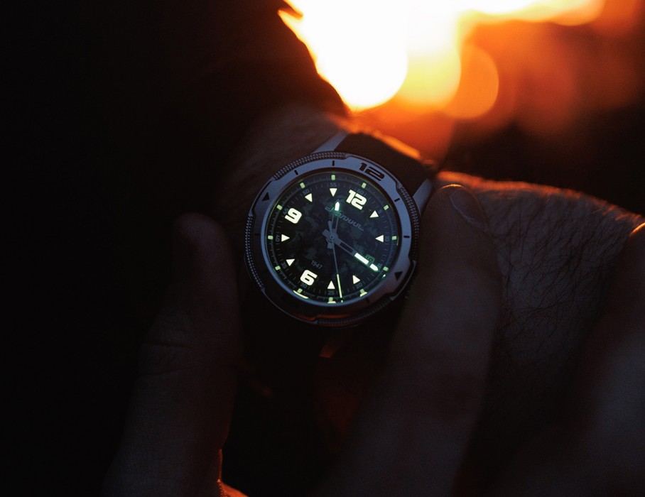 пилигрим 8215 42 мм автоподзавод вид слева