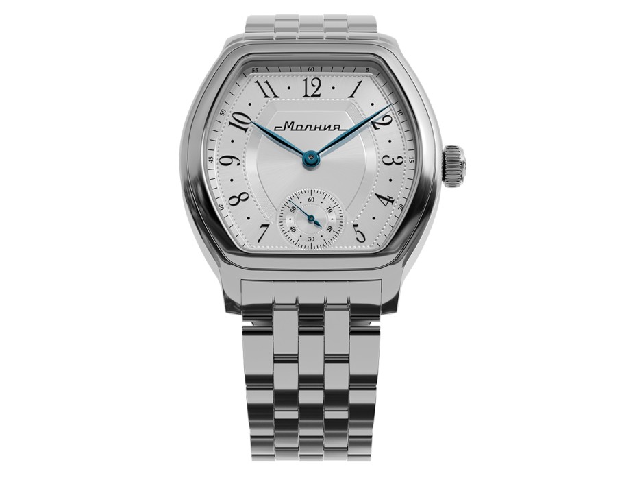 престиж tcb 3603s 42 мм ручной завод из россии вид сбоку