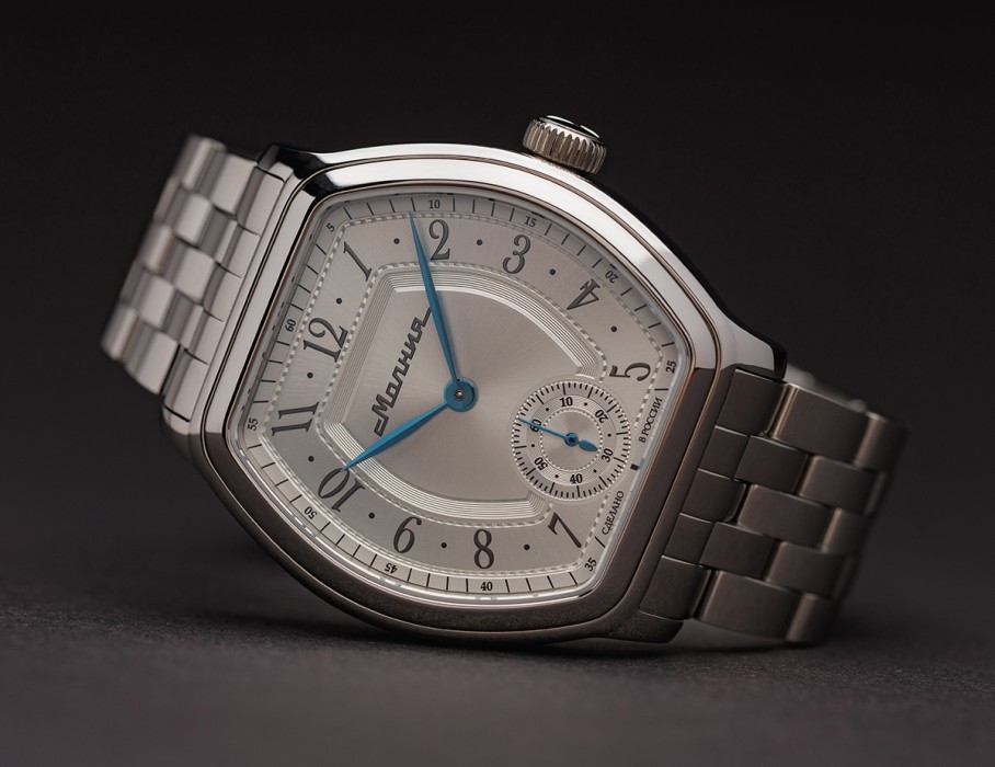 престиж tcb 3603s 42 мм ручной завод вид слева