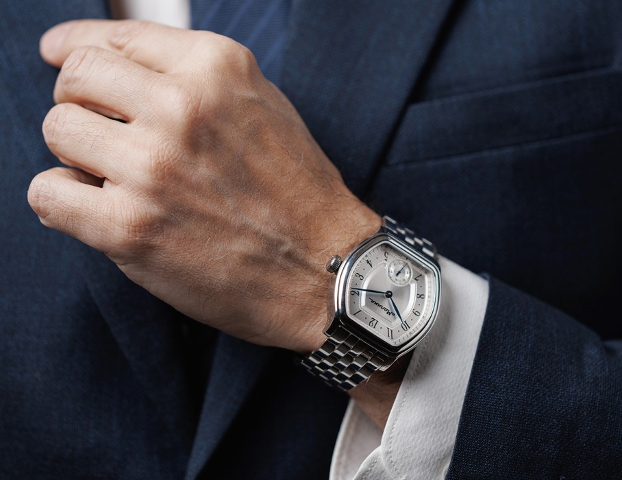 престиж tcb 3603s 42 мм ручной завод вид сзади