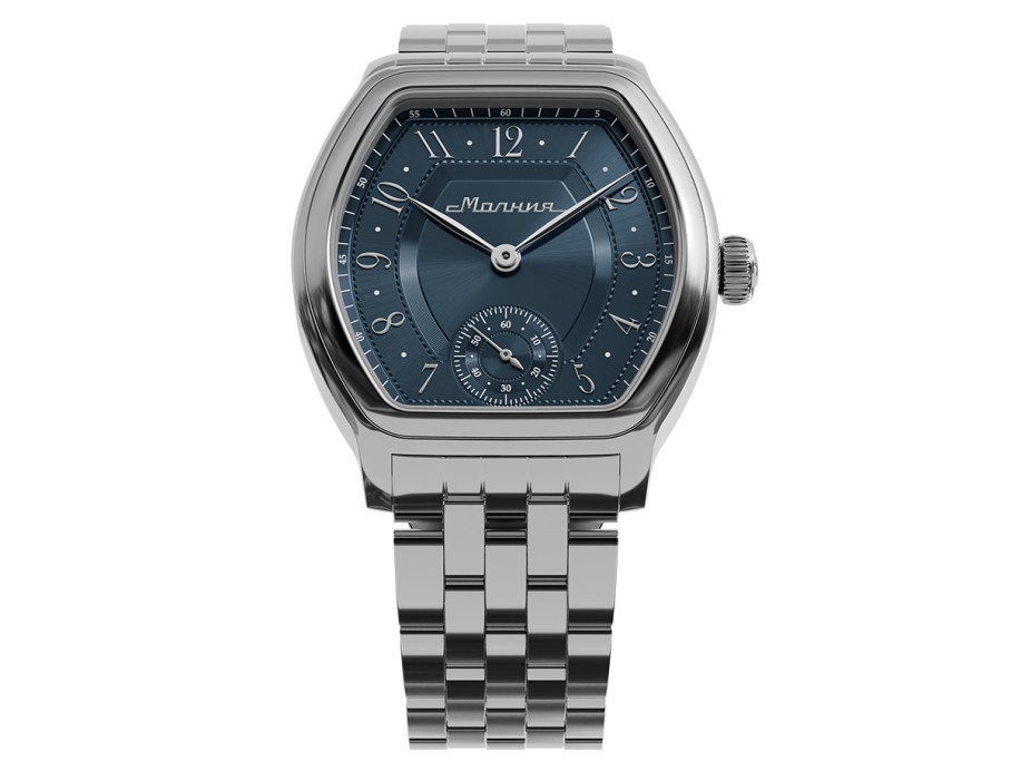 престиж tcb 3603s 42 мм ручной завод из россии вид сбоку