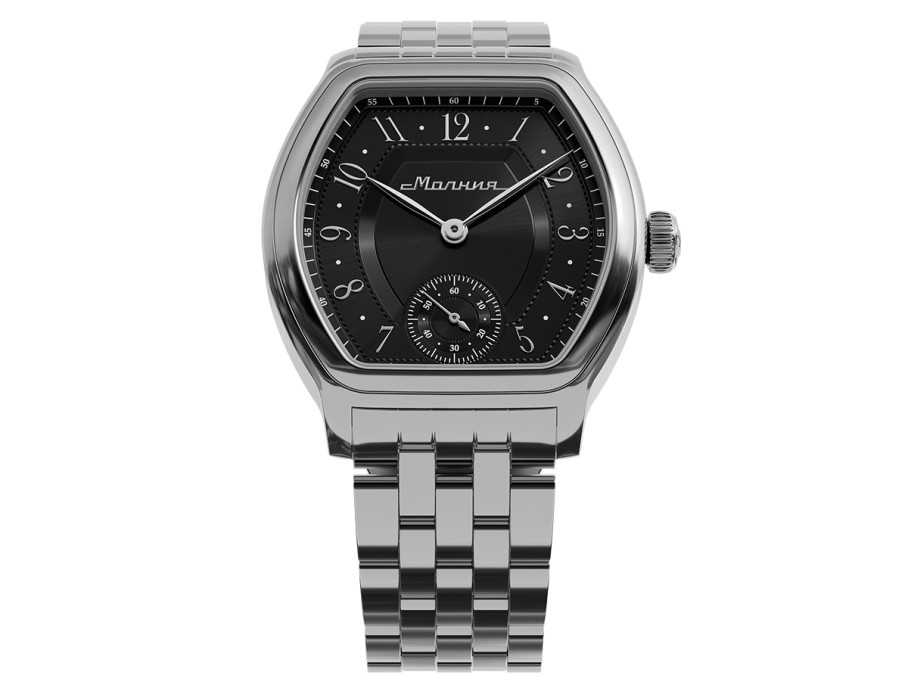 престиж tcb 3603s 42 мм ручной завод из россии вид сбоку