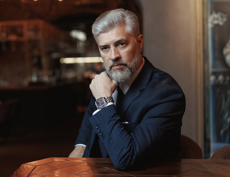 престиж tcb 3603s 42 мм ручной завод вид сзади