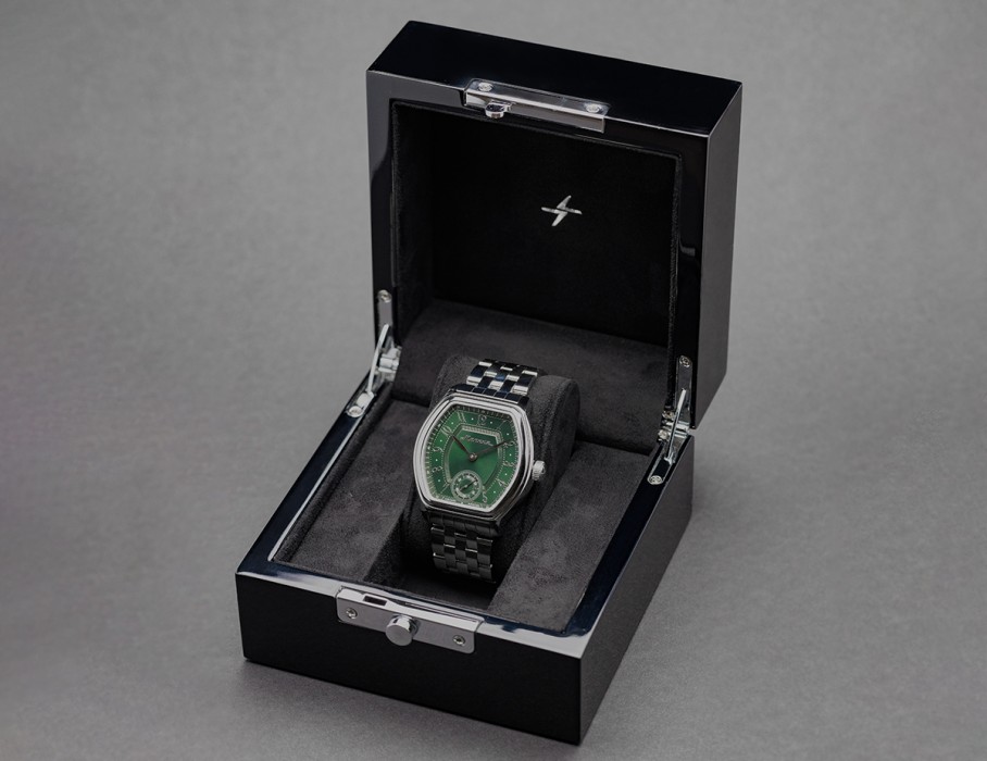 престиж tcb 3603s 42 мм ручной завод вид слева