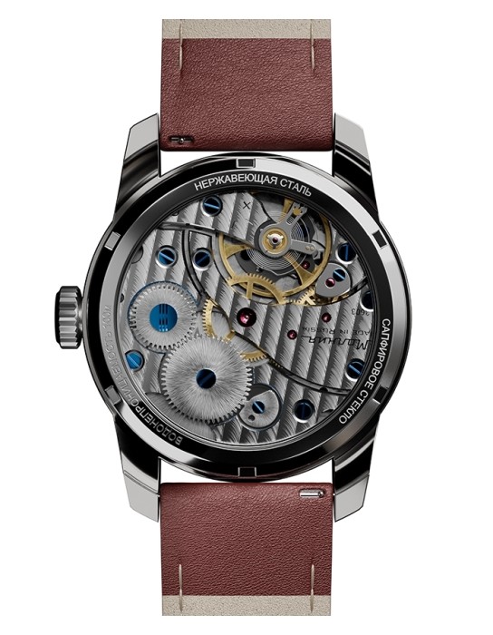 раритет 3603 42 мм ручной подзавод от бренда молния вид слева