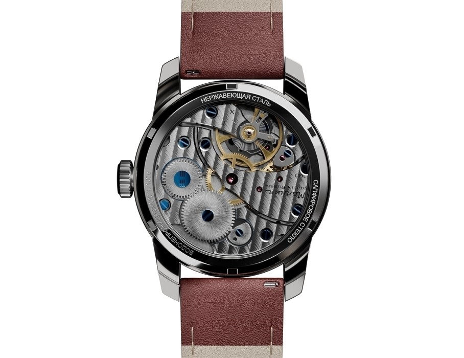 раритет 3603 42 мм ручной подзавод из россии вид сбоку