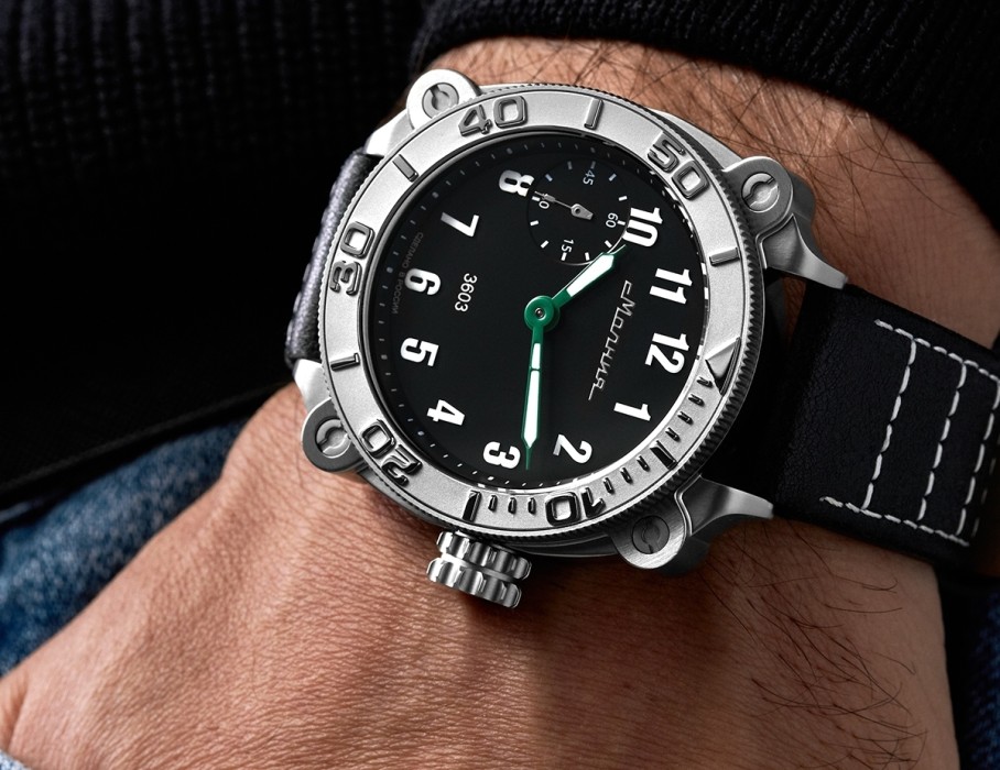 танк 3603 42 мм ручной подзавод вид справа