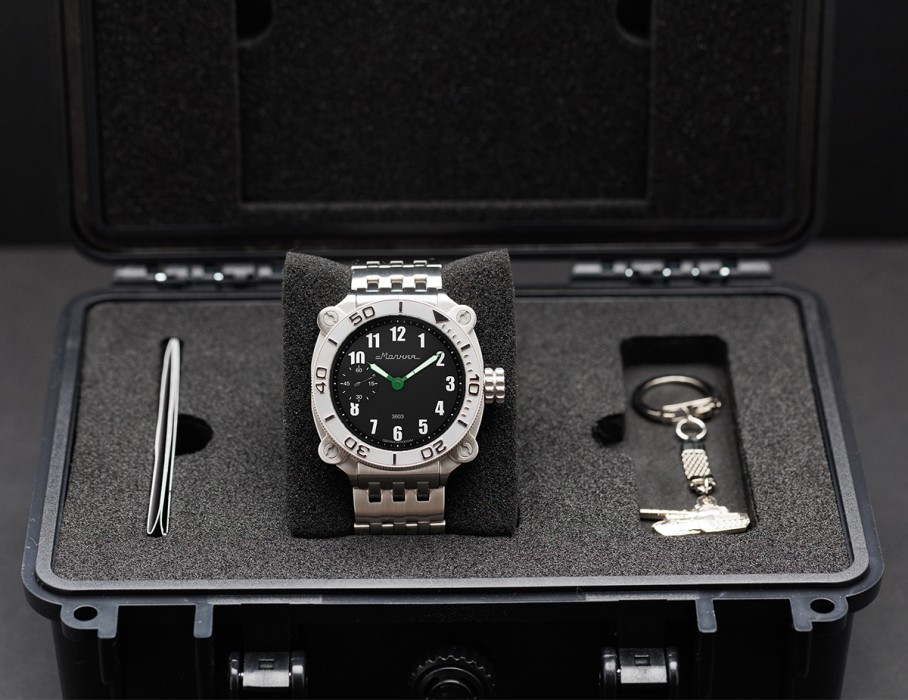 танк 3603 42 мм ручной подзавод вид сбоку