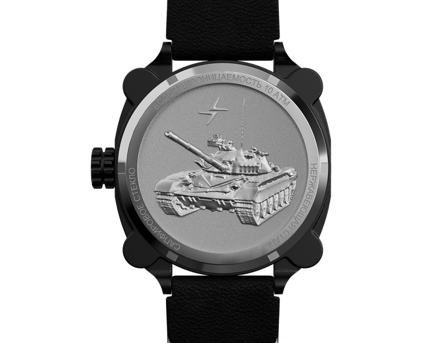 танк 8215 42 мм автоподзавод из проверенных материалов спереди