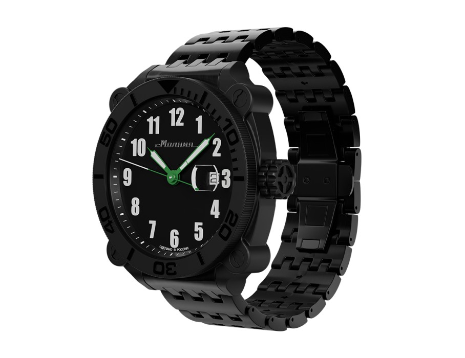 танк 8215 42 мм автоподзавод милитари стиля с лицевой стороны