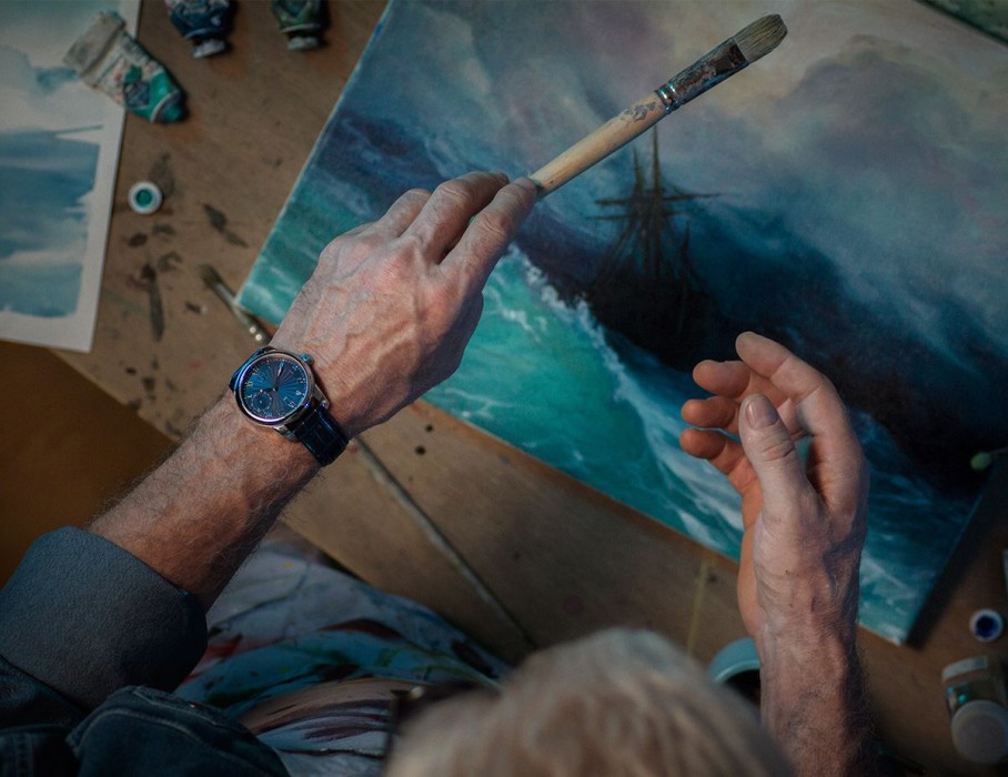 tribute 1984 3603 44 мм ручной подзавод из россии вид сбоку