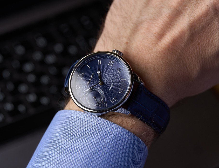 tribute 1984 tcb 3603 42 мм ручной завод вид сзади