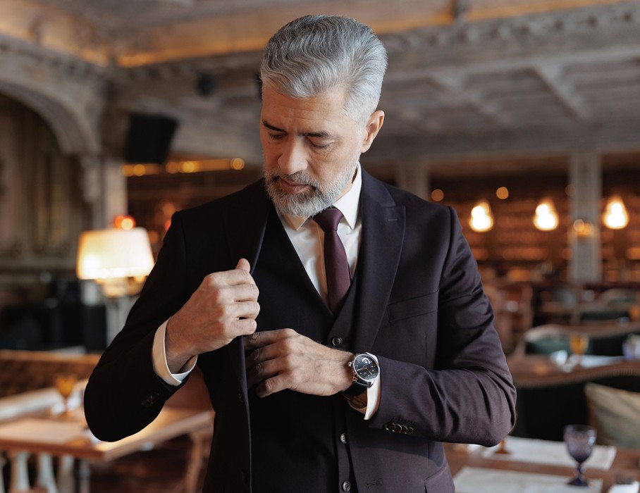 tribute 1984 tcb 3603s 42 мм ручной завод вид сзади