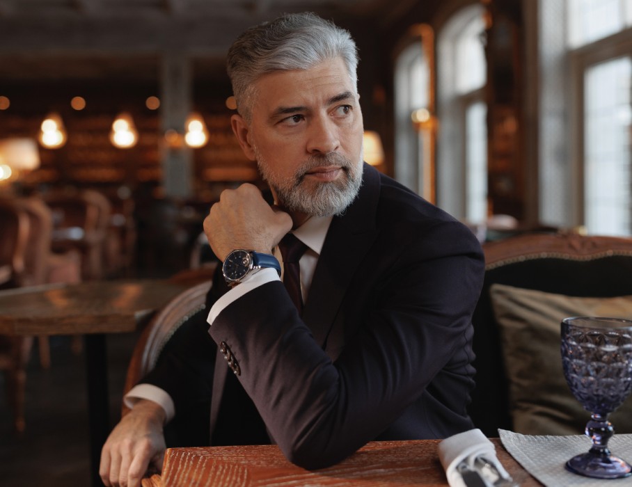 tribute 1984 tcb 3603s 42 мм ручной завод вид сзади