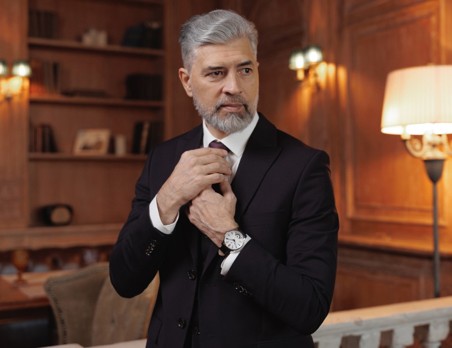 tribute 1984 tcb 3603s 42 мм ручной завод вид слева