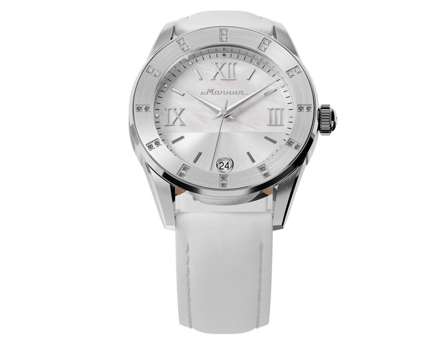 жемчуг 715 36 мм кварц из россии вид сбоку