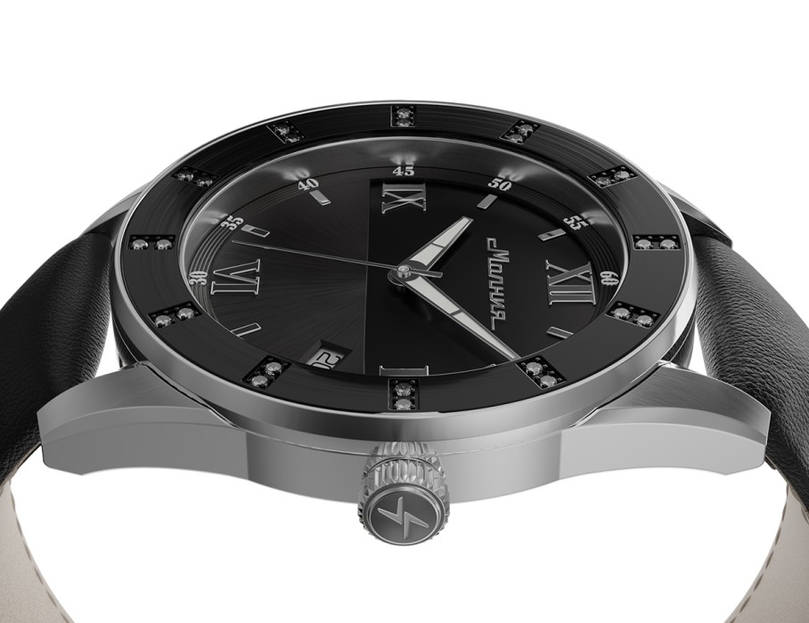 жемчуг 715 39 мм кварц из россии вид сбоку