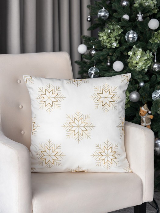 декоративная подушка новогодняя бальтер (45х45) eta952213 фотография