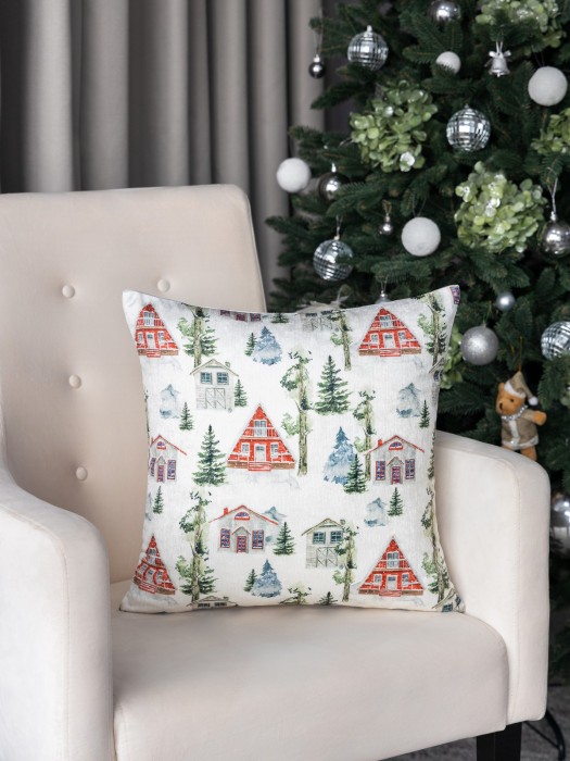 декоративная подушка новогодняя эрибе (45х45) eta952216 фотография