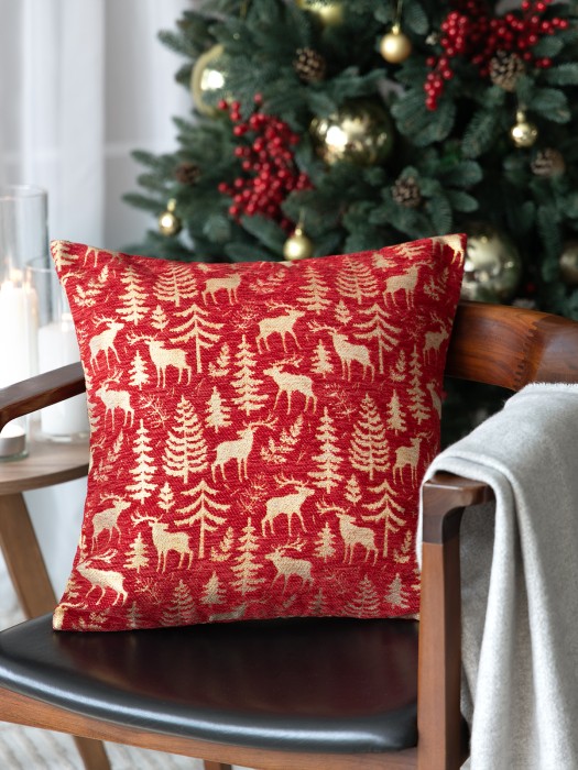 декоративная подушка новогодняя ларэнна (45х45 (1 шт)) eta1006087 фотография