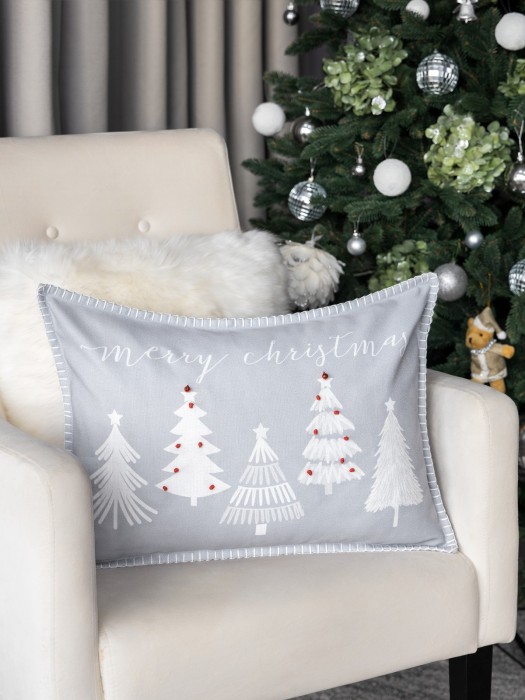 декоративная подушка новогодняя манрике (35х50) eta952215 фотография