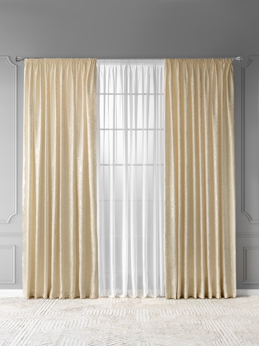 комплект штор денви (220х270 см - 2 шт) cass1005751 фотография