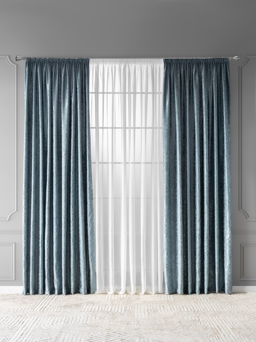 комплект штор денви (220х270 см - 2 шт) cass1005754 фотография
