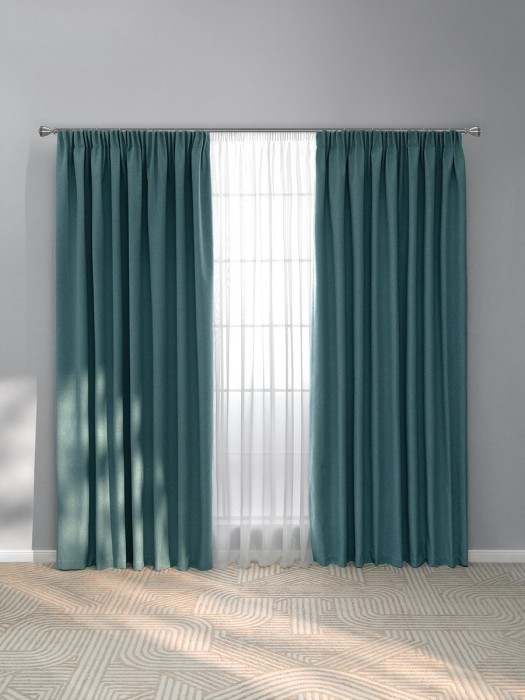 комплект штор клеон (220х270 см - 2 шт) cass1006586 фотография