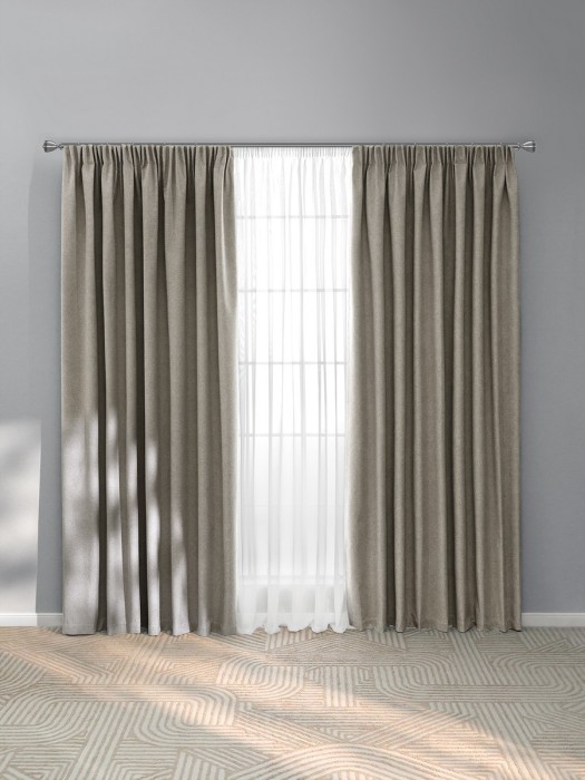 комплект штор клеон (220х270 см - 2 шт) cass1006584 фотография