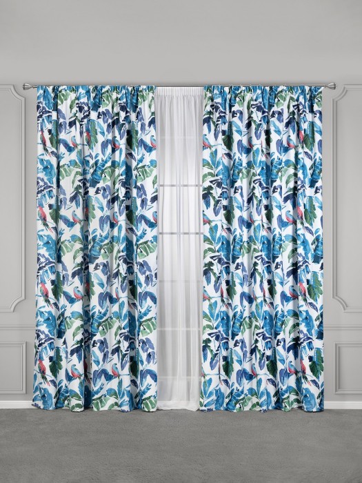 комплект штор мадагаскар (220х270 см - 2 шт) cass1005734 фотография